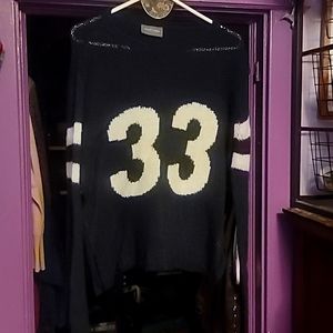 Wooden Ships Anthropologie Paola Buendia Blue 33 Sweater